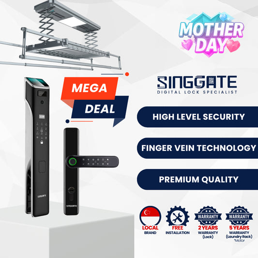 Mega Bundle - FR018 Door + FM021 Gate + LS026/023 Laundry Rack