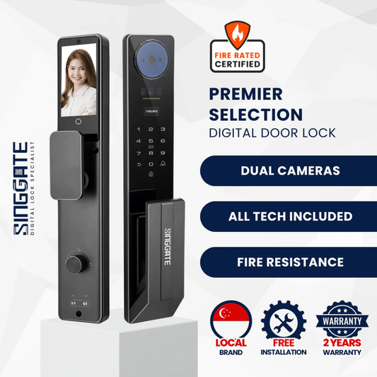 FR051 - 3D Face & Palm Vein Digital Door Lock