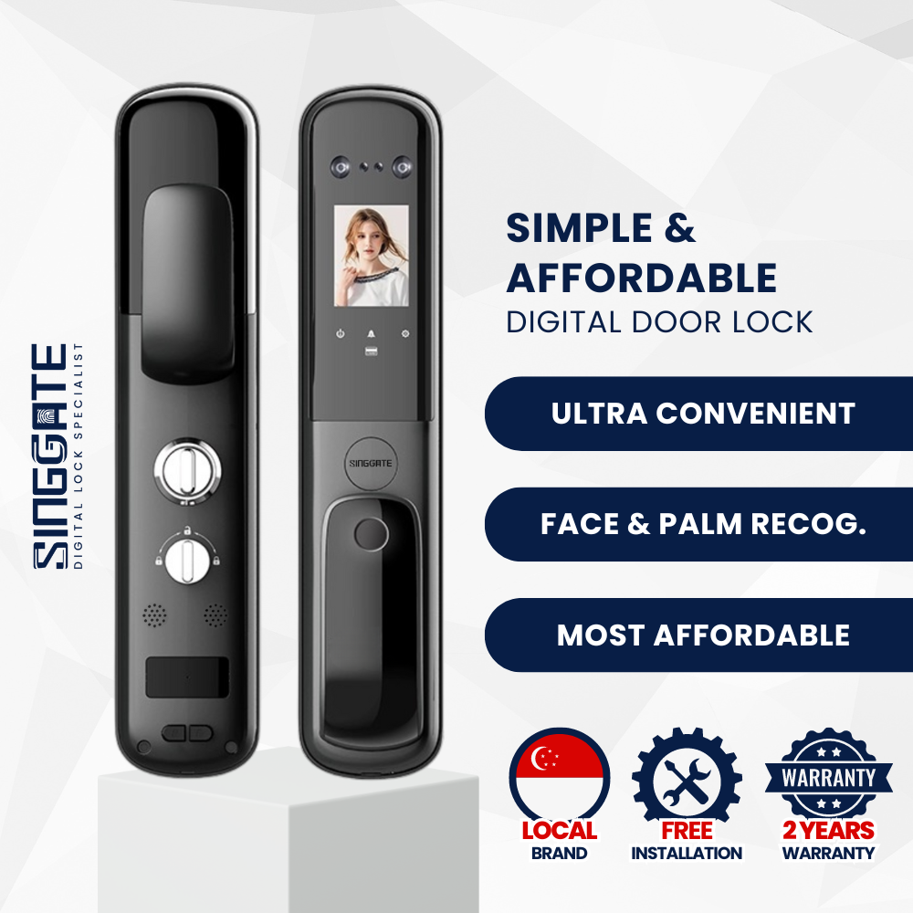 FR055 3D Face & Palm Digital Door Lock