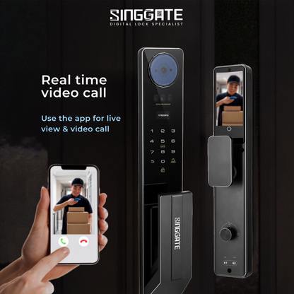 FR051 Door + FM021 Gate Digital Lock Bundle