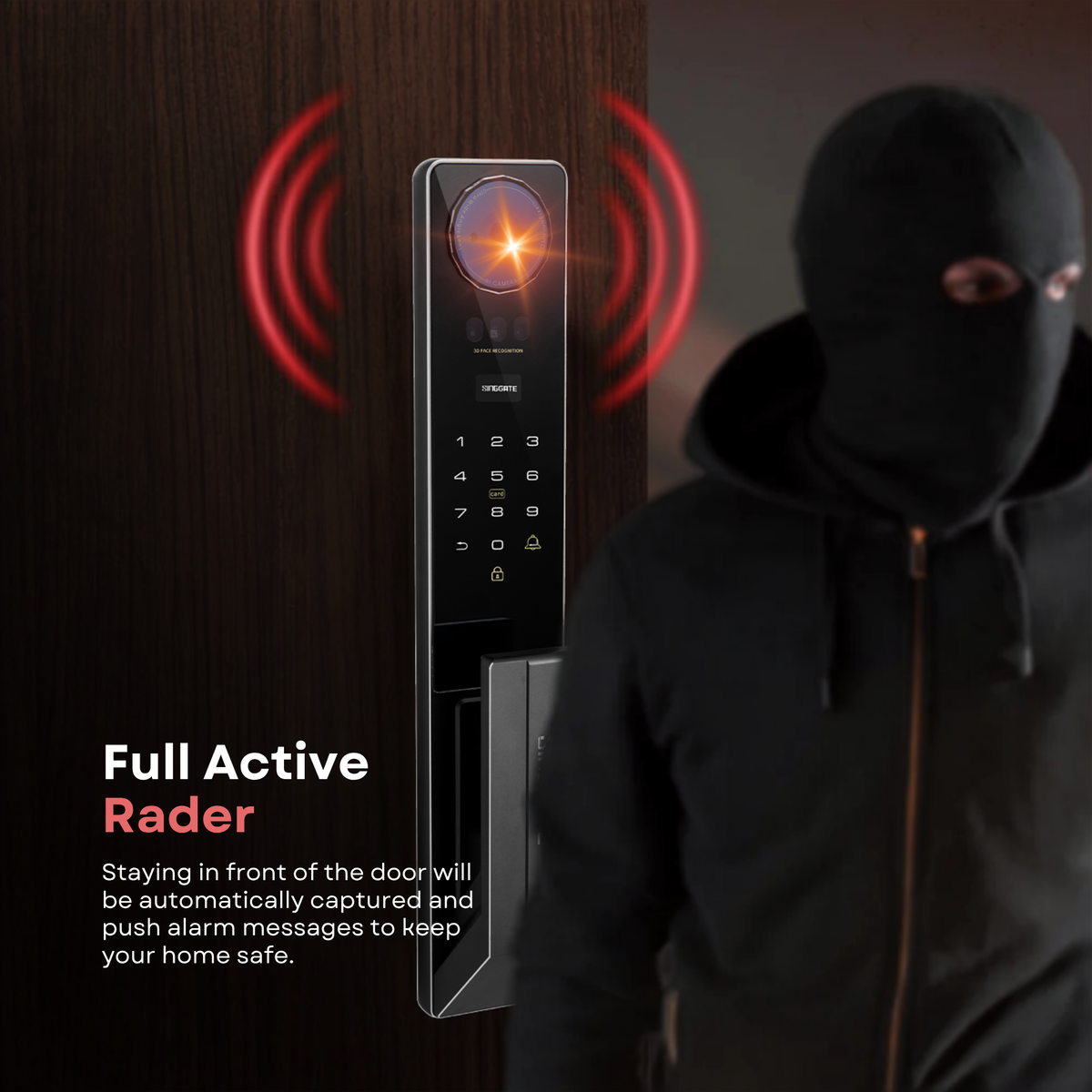FR051 Door + FM021 Gate Digital Lock Bundle