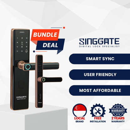FS012 PRO Door + FM023 Gate Smart Sync Bundle