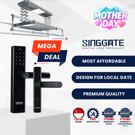 Mega Bundle - FS012 Door + FM021 Gate + LS026/023 Laundry Rack
