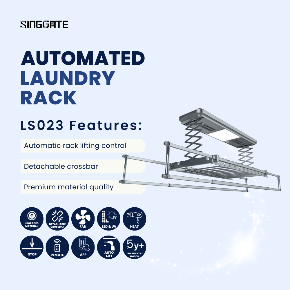 LS023 Automated Laundry Rack
