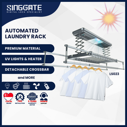 LS023 Automated Laundry Rack