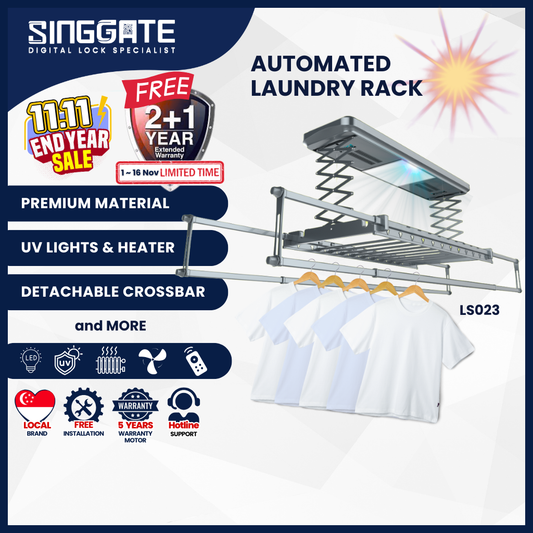 LS023 Automated Laundry Rack