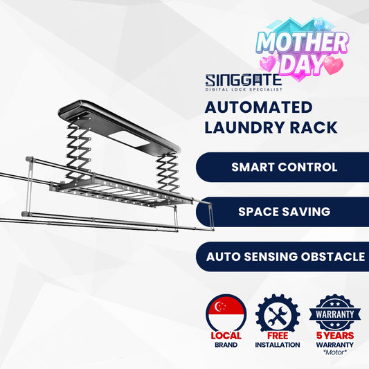LS025 Automated Laundry Rack | Essential Features