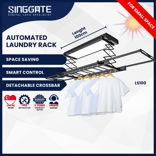 LS100 Automated Laundry Rack | Essential Features