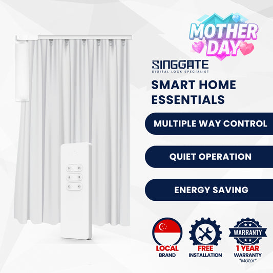 SC-03 Smart Curtain Rail Set