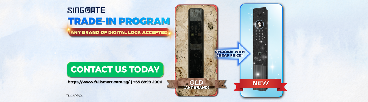 Singate SINGGATE Smart Digital Lock Singapore | Door, Gate & HDB Locks