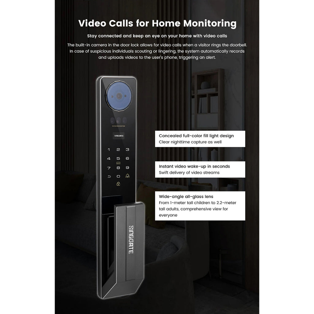 FR051 Door + FM021 Gate Digital Lock Bundle