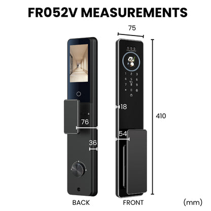 10.10 Promo - FR052V Door + FM021 Gate Digital Lock Bundle