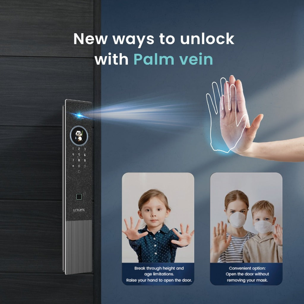 FR060 Door + FM021 Gate Digital Lock Bundle