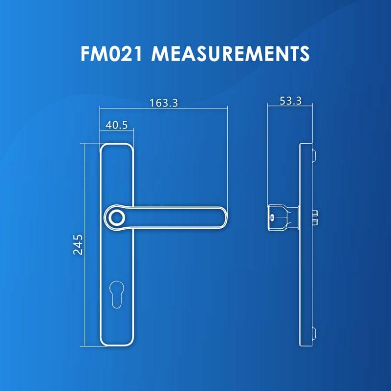 SINGGATE Door & Gate Bundle, *Bundle Deal* FS012 Door Digital Lock + FM021 Metal Gate Digital Lock - SINGGATE Digital Lock